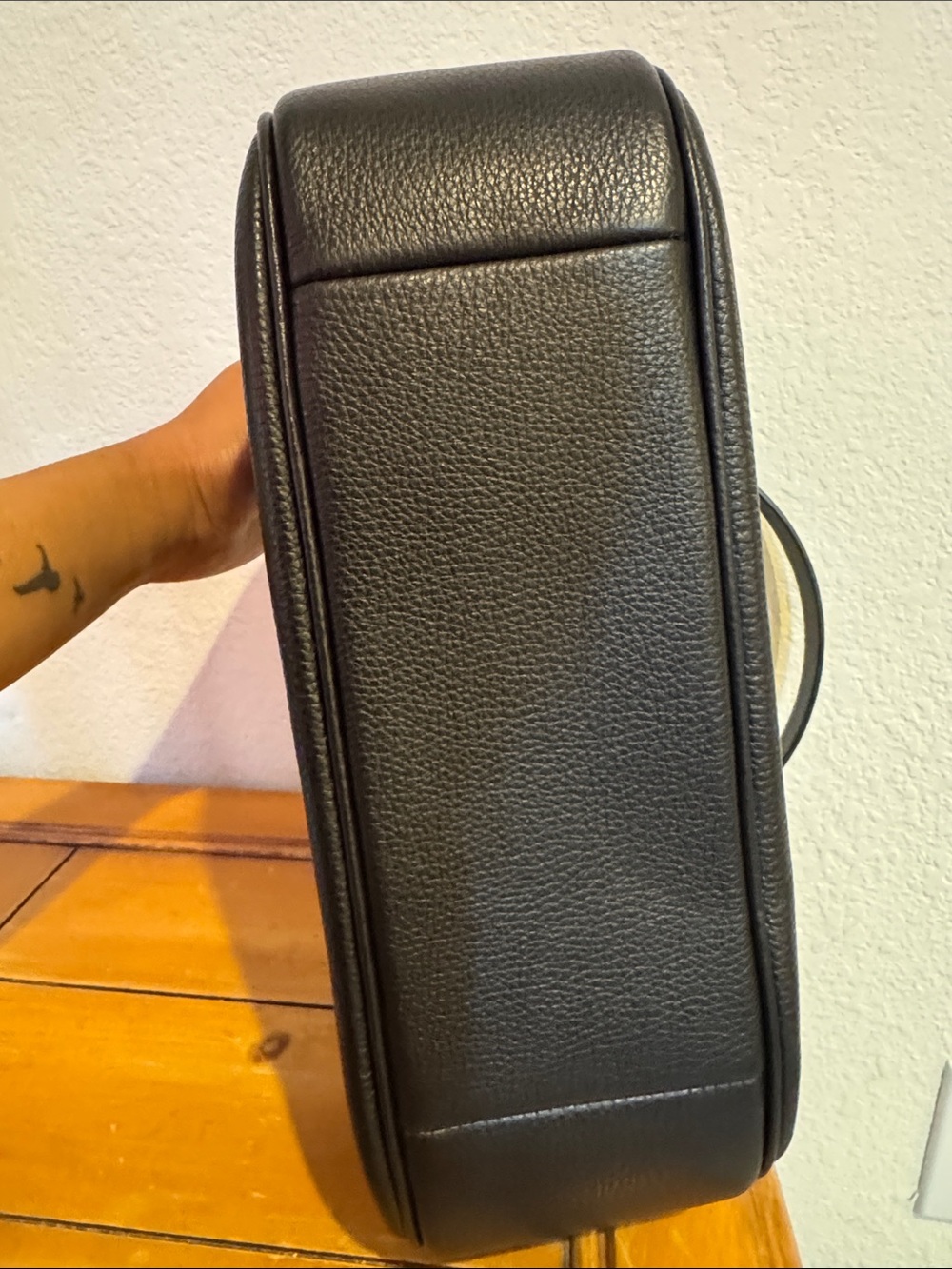 Coach Black Pebbled Leather Teri Hobo with Gold Hardware - Picture 3 of 5